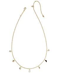 Kendra Scott 14K Gold Over Brass Halloween Single Strand Short Necklace