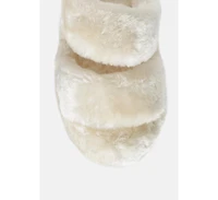 Fur Slip On Womens Flat Women