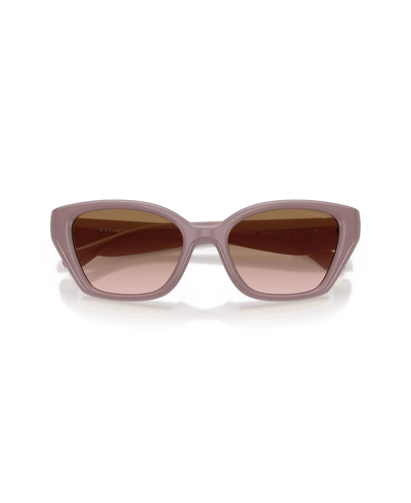 Coach Women's Geometric Sunglasses, CBY91 HC8434U