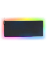 Hyte Hyte Cnvs Intense Play Mat Custom Rgb Led 50-Pixel qRGB Array Waterproof Extended Premium Silky 28 Spi 900mm x 370mm Usb C Gaming Mouse Pad Black