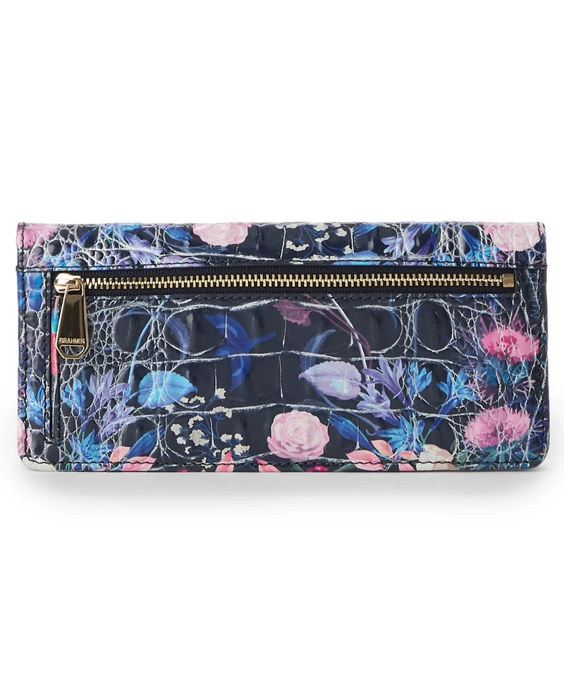 Brahmin Ady Melbourne Embossed Leather Wallet