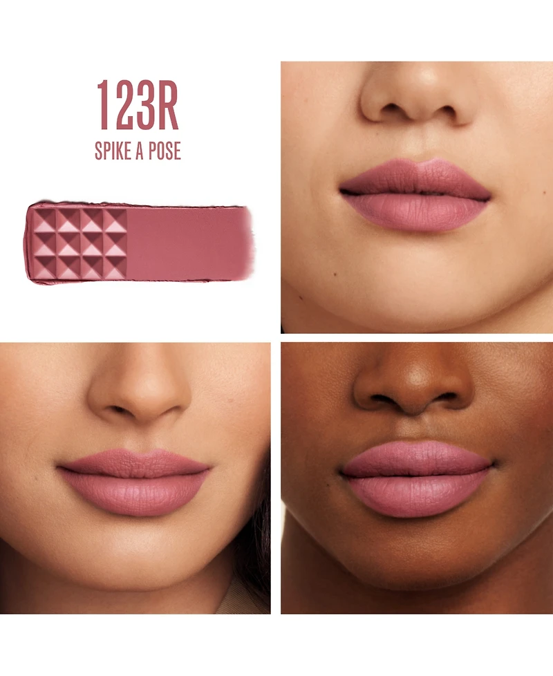 Valentino Limited Edition Spike Buttery Matte Refillable Lipstick Trio and Clutch Set, 0.07 oz.