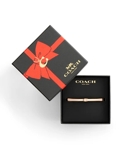 Coach Hinged Bangle Bracelets