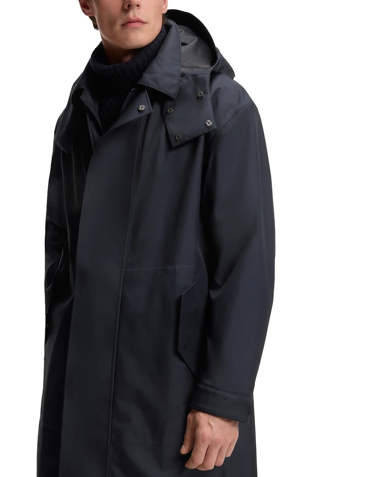 Boss by Hugo Men's Beckham x Water-Repellent Hooded Jacket