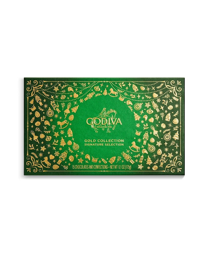 Godiva Holiday Limited Collection Assorted Chocolate Gift Box, 15-Pc.