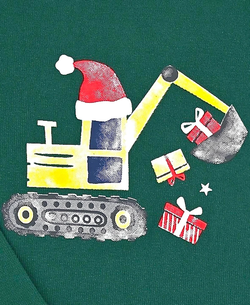 Max & Olivia Baby and Toddler Boys Snug Fit Holiday 3-Piece Pajama Set