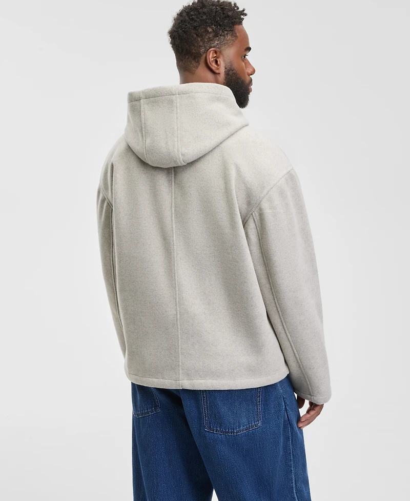 Mode of One Men's Relaxed Fit Long Sleeve Zip-Front Hoodie, Macy's Exclusive