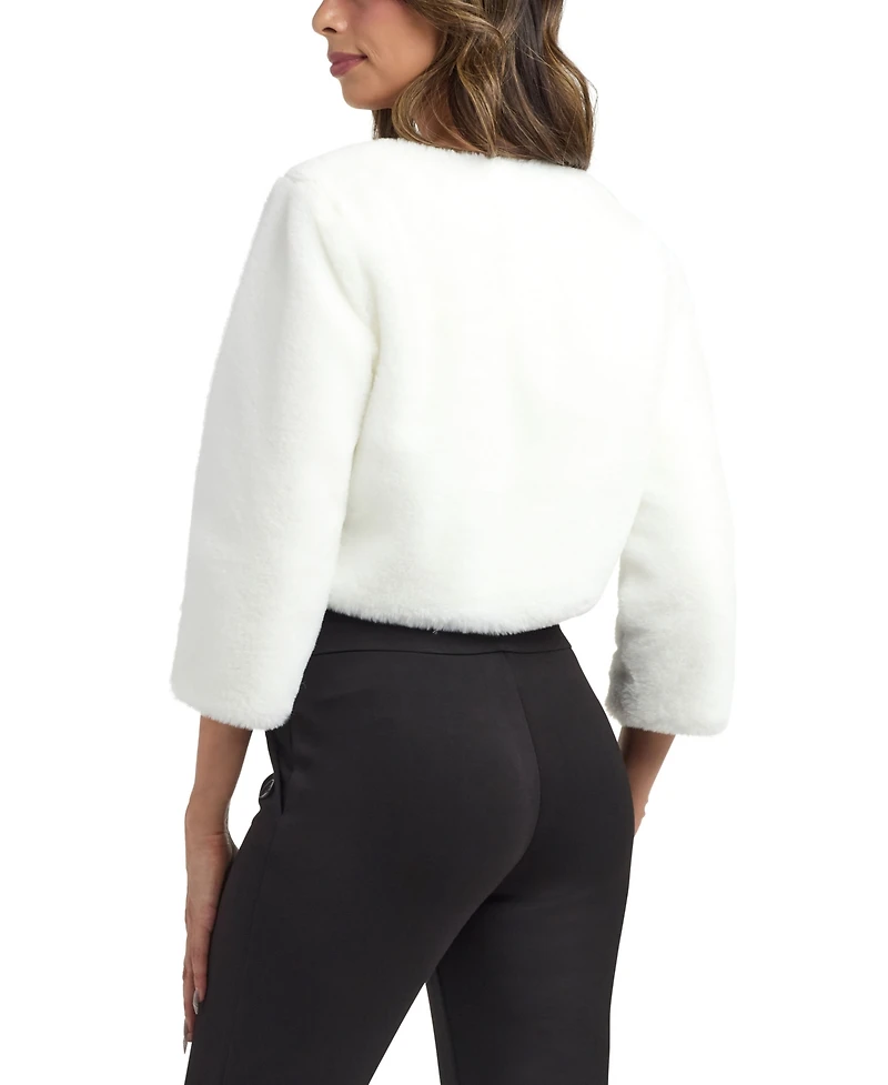 Bcx Women's 3/4-Sleeve Shrug Sweater