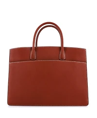 Pre-Owned Hermes 39 White Bus Bag Leather