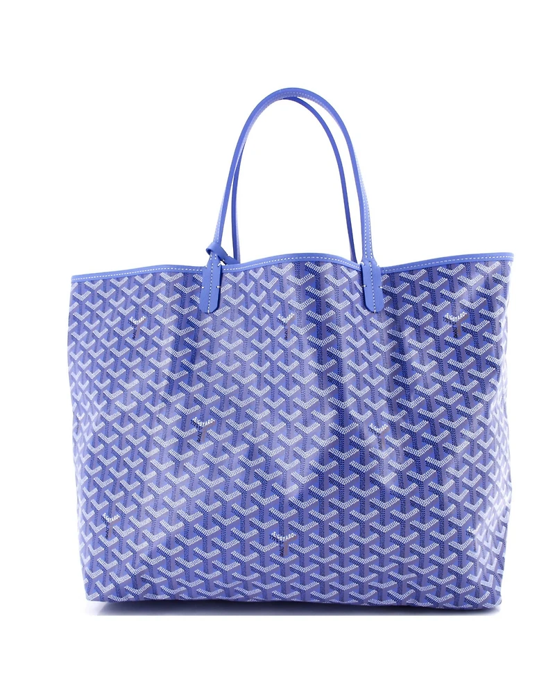 Pre-Owned Goyard Gm Saint Louis Reversible Tote Coated Canvas and Printed Canvas