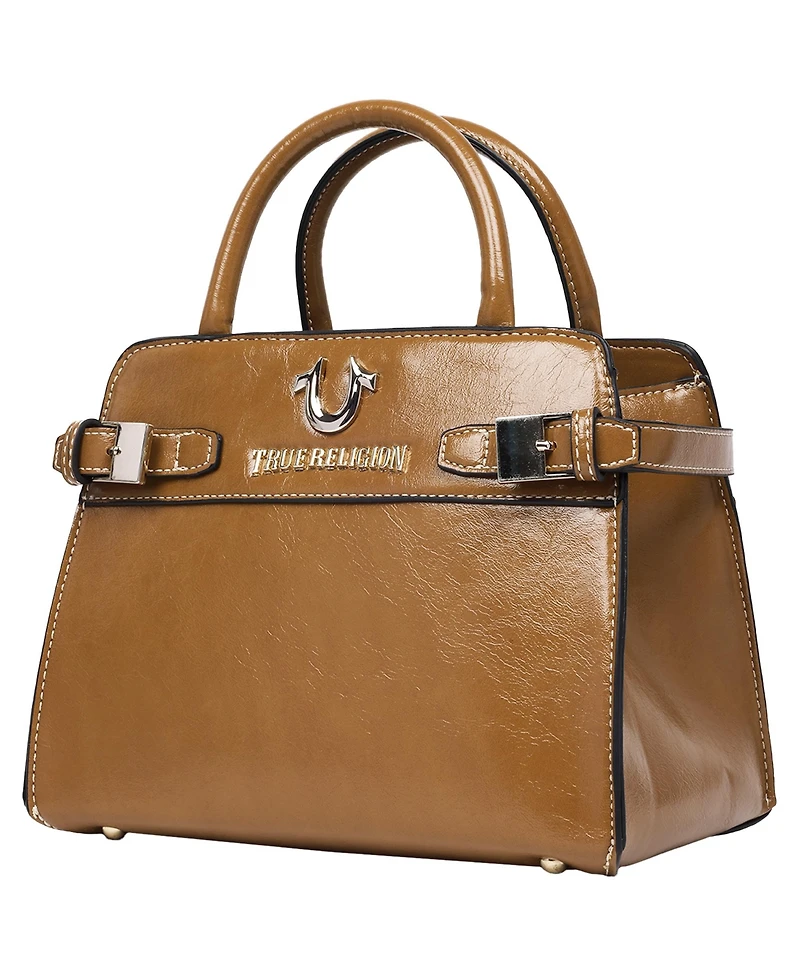 True Religion Buckle Tab Tote