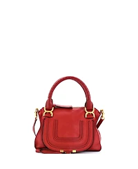 Pre-Owned Chloe Small Marcie Satchel Leather