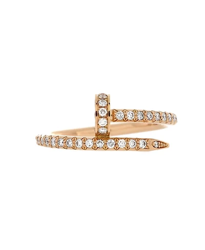 Pre-Owned Cartier Juste un Clou Paved Ring