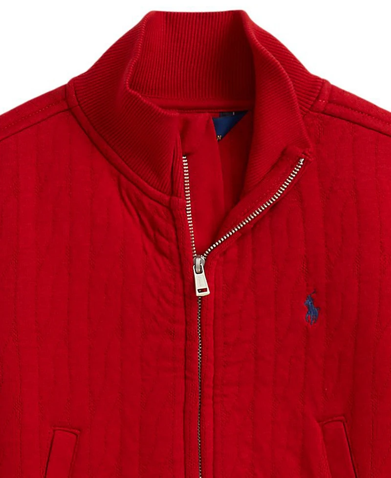 Polo Ralph Lauren Toddler & Little Girls 2T-6X Quilted Cable-Motif Jacket