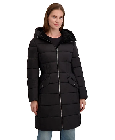 Laundry By Shelli Segal Women's Sega Long Puffer Coat