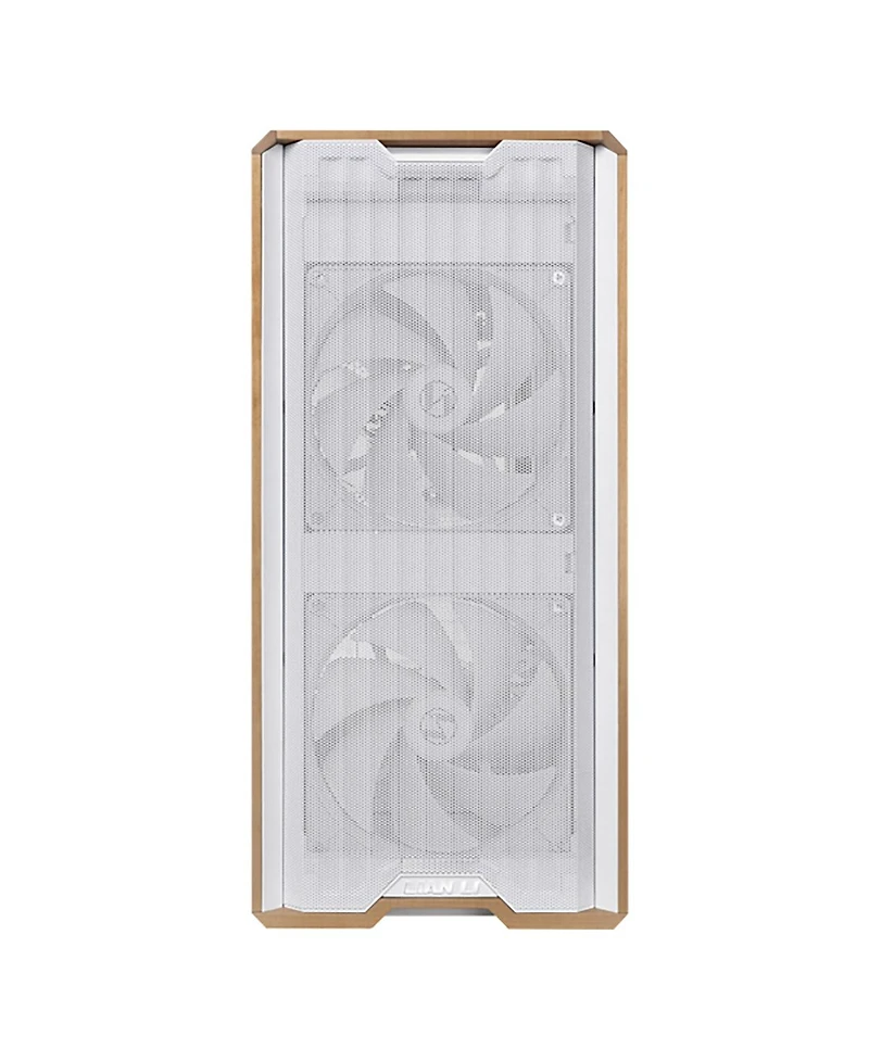 Lian-Li Lian-Li Cs LAN217W mid-tower Steel/4mm Tg/Wood White