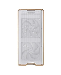 Lian-Li Lian-Li Cs LAN217W mid-tower Steel/4mm Tg/Wood White