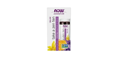 Now Foods Essential Oils Take A Zen Ten Roll-on, 10 ml