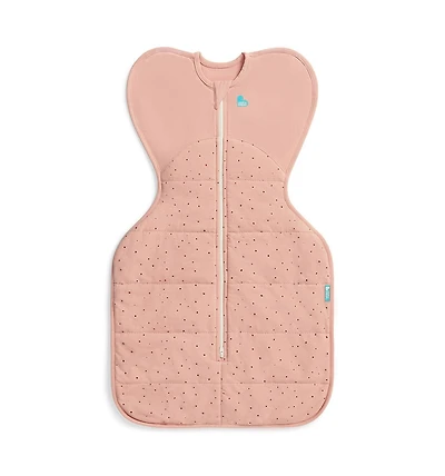 Love To Dream Baby Girls Swaddle Up Sleep Sack - Warm 2.5 Tog Rose Newborn (5-8.5lbs)