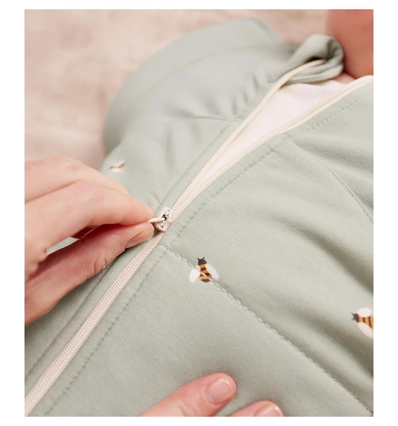 Love To Dream Baby Transition Bag Sleep Sack - Warm 2.5 Tog Olive Medium (13-19lbs)