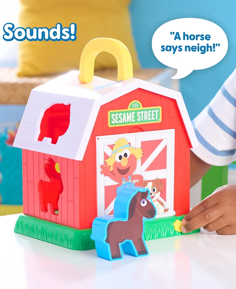 Sesame Street Elmo's Learn & Sort Barn