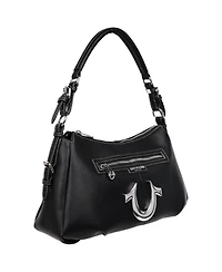 True Religion Zip Chain Soft Satchel