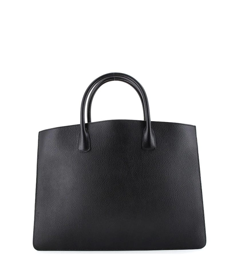 Pre-Owned Hermes 39 White Bus Bag Leather