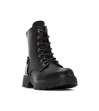 Xti Women's Back Zipper Combat Booties Refresh Collection By