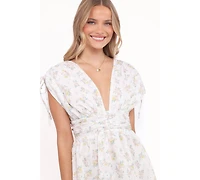 Petal and Pup Women's Wendi Ruffle Mini Dress