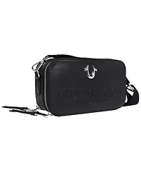 True Religion Double-Zip Horseshoe Camera Bag