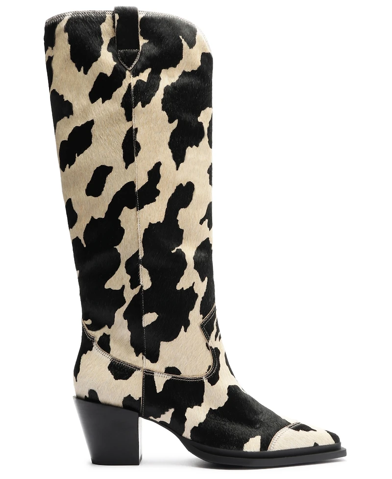 Arezzo Women's Dakota Block Heel Low Boots