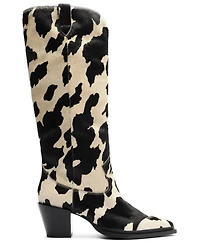 Arezzo Women's Dakota Block Heel Low Boots