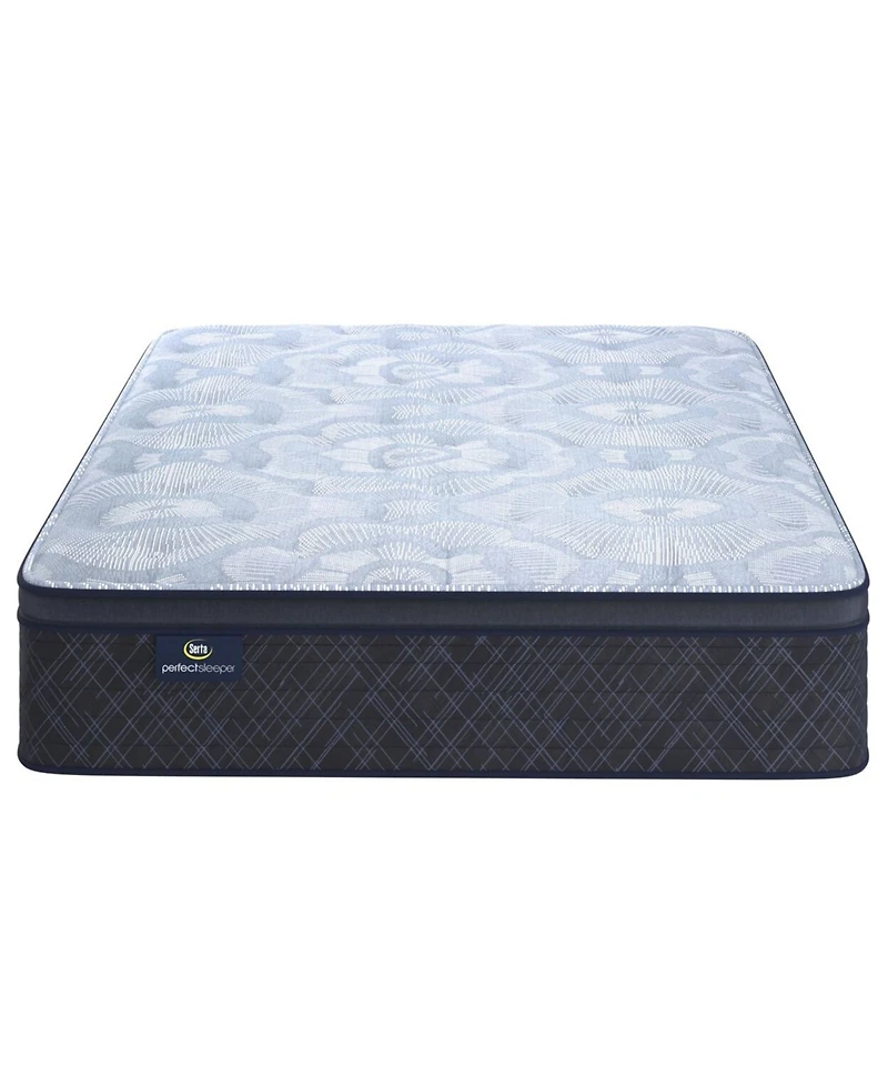 Serta Perfect Sleeper Iceland Poppy 14" Plush Pillow Top Mattress Set, Twin Xl