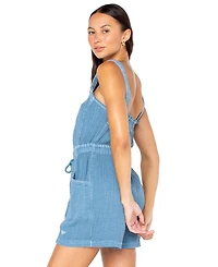 Roxy Women's On Beach Time Woven Jumpsuit