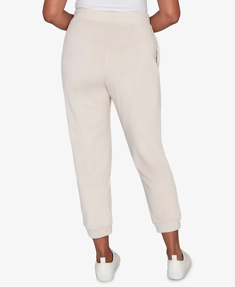 Alfred Dunner Calm Luxe Soft Knit Jogger Pant