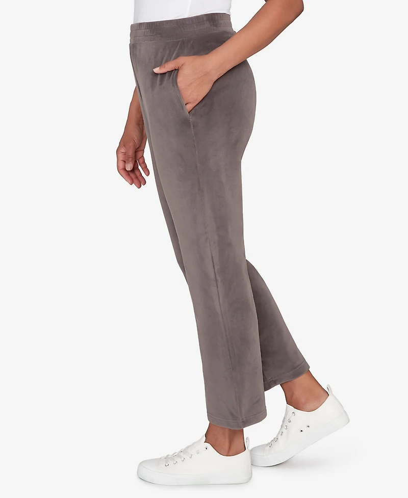 Alfred Dunner Calm Luxe Double Knit Short Length Pant