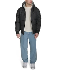 Champion Men's Reversible Bomber with Hood Jacket