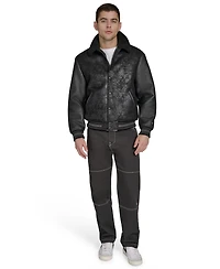 Champion Men's Faux Shearling Varsity Jacket