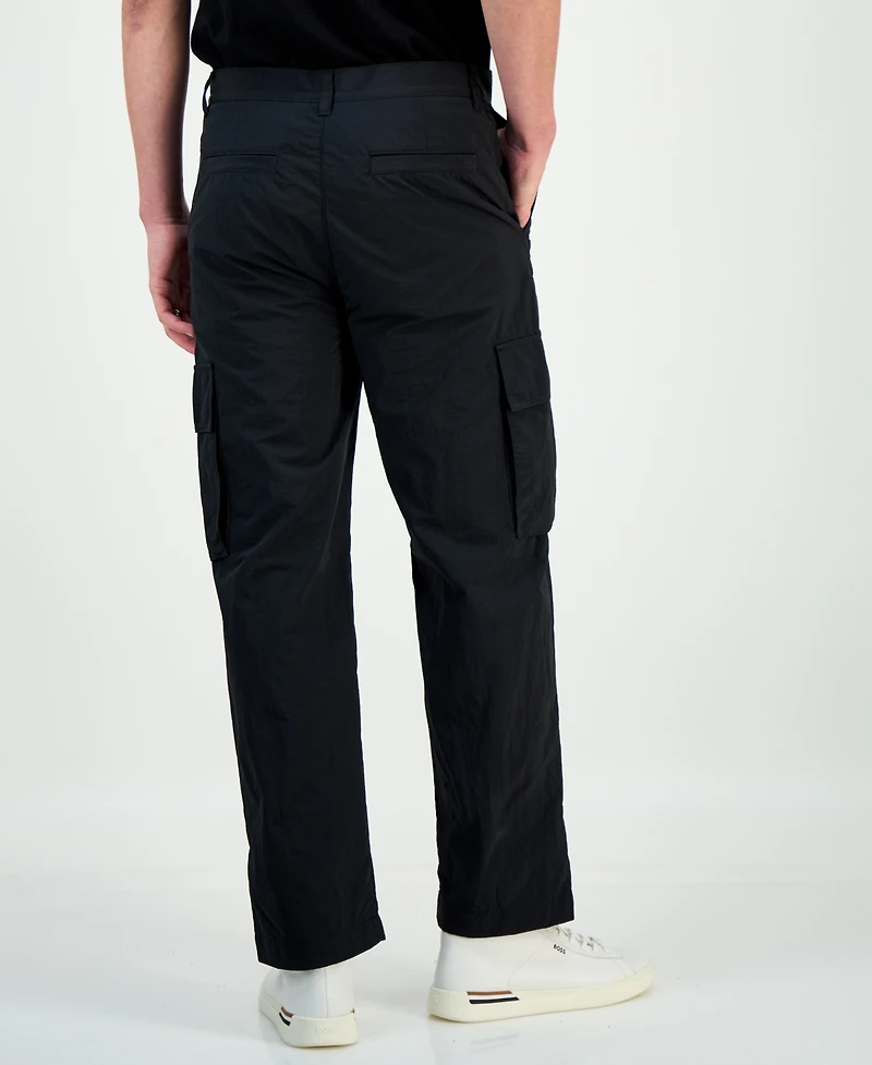 Hugo Boss Men's Greco Regular-Fit Logo Cargo Pants