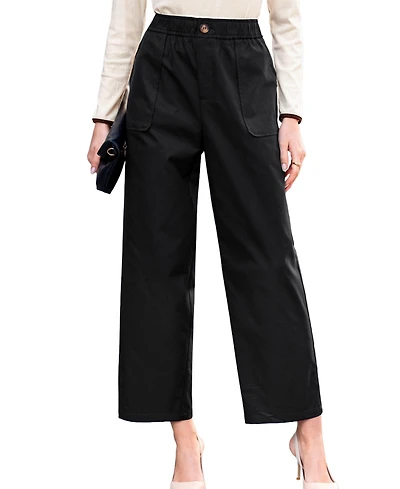 Cupshe Women's All Day Every Black Pants
