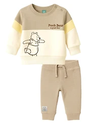 Disney Baby Boys or Girls 2-Piece Pooh Sweatshirt and Joggers Set