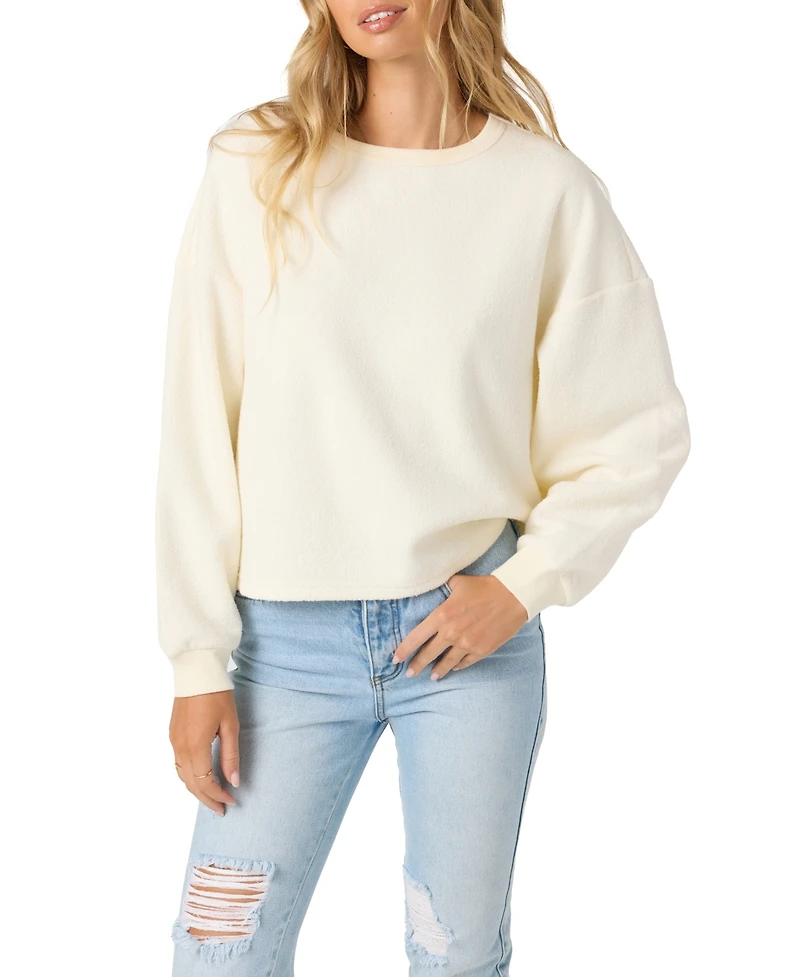 O'Neill Juniors' Crewneck Long Sleeve Top