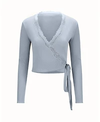 Adore Me Women's Rib Knit Ballet Wrap