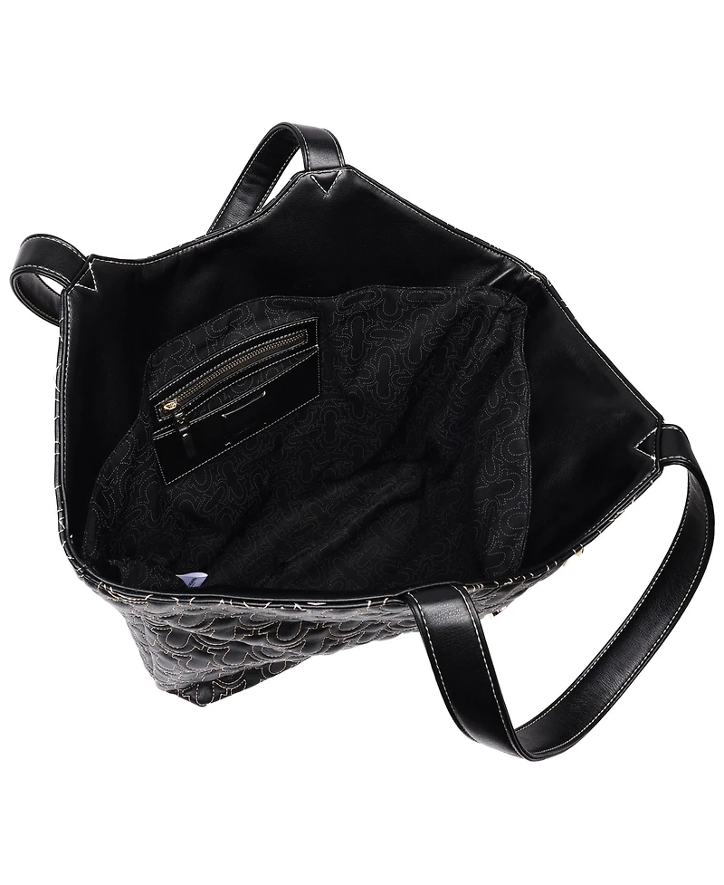 True Religion Horseshoe Quilt Charm Tote