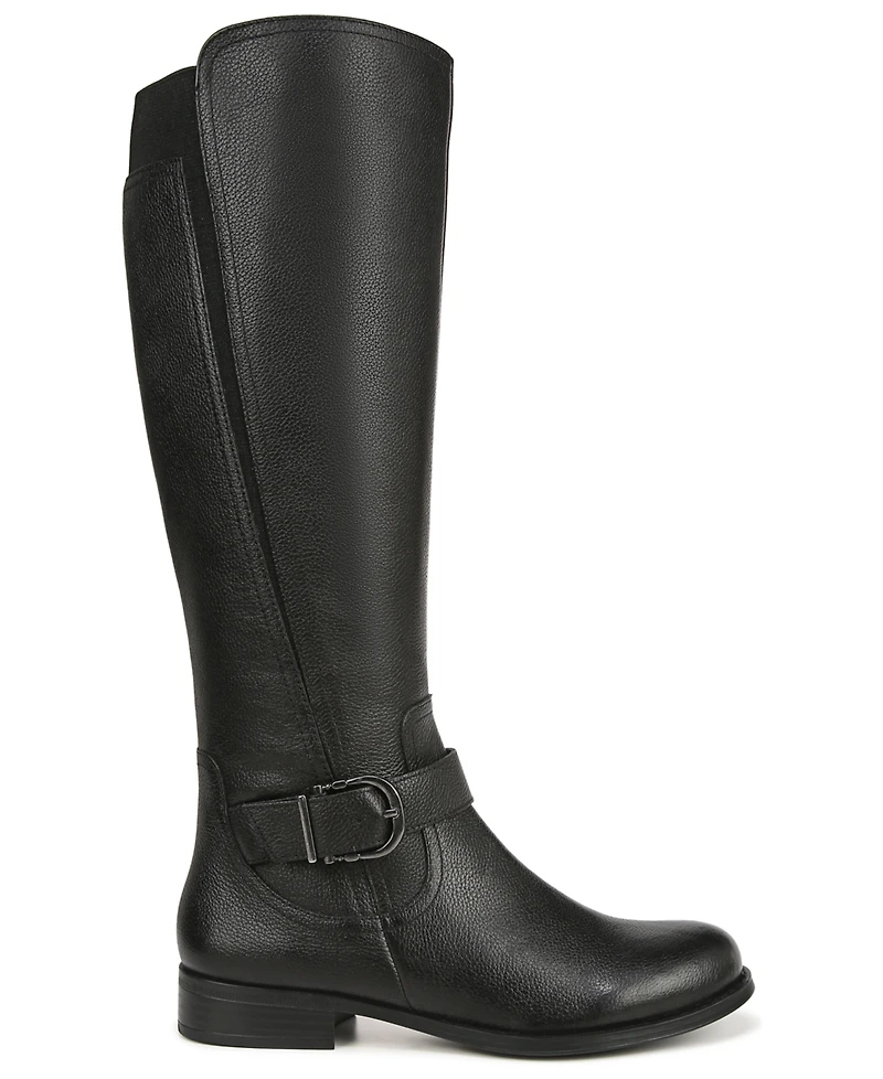 Naturalizer Women's Jaya Knee High Block Heel Riding Boots