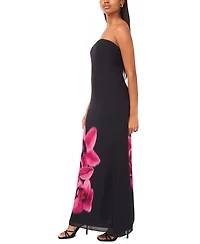 CeCe Women's Strapless Maxi Dress