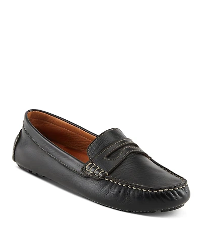 Spring Step Audette Leather Moccasins with Removable Insole and Penny Keeper