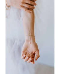 Untamed Petals Abigail Pearl Bracelet