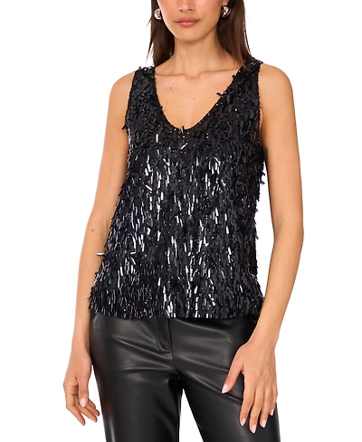 Vince Camuto Women's Boxy Sleeveless Tank Top