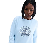 Nike Sportswear Women's Club Fleece Graphic Crewneck Sweatshirt